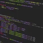 abstract business code coder